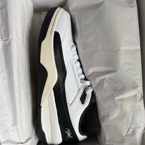 Jordan Flight Court Black and White Sneakers